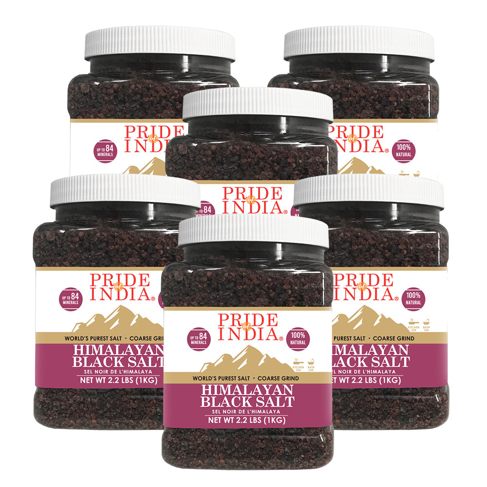 Himalayan Black Crystal Salt (Kala Namak) - Coarse Grind