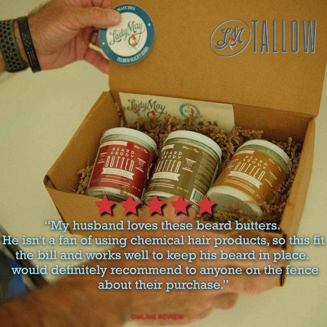 Old Time Barbershop | Tallow Beard + Body Butter for Men