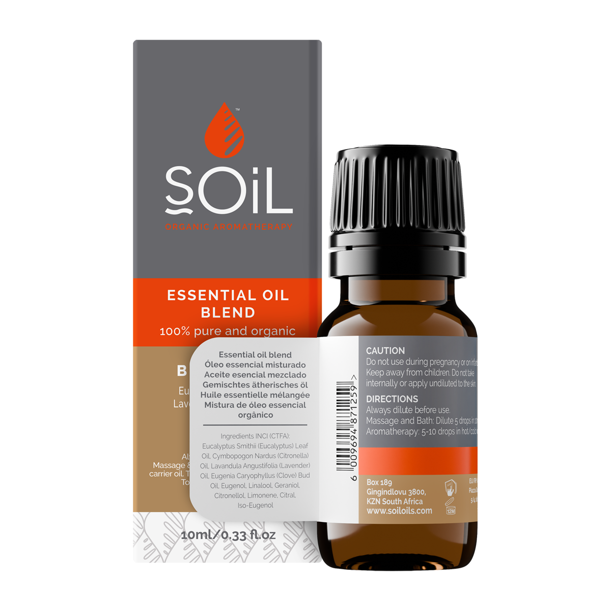 Bug Away - Organic Essential Oil Blend 10ml